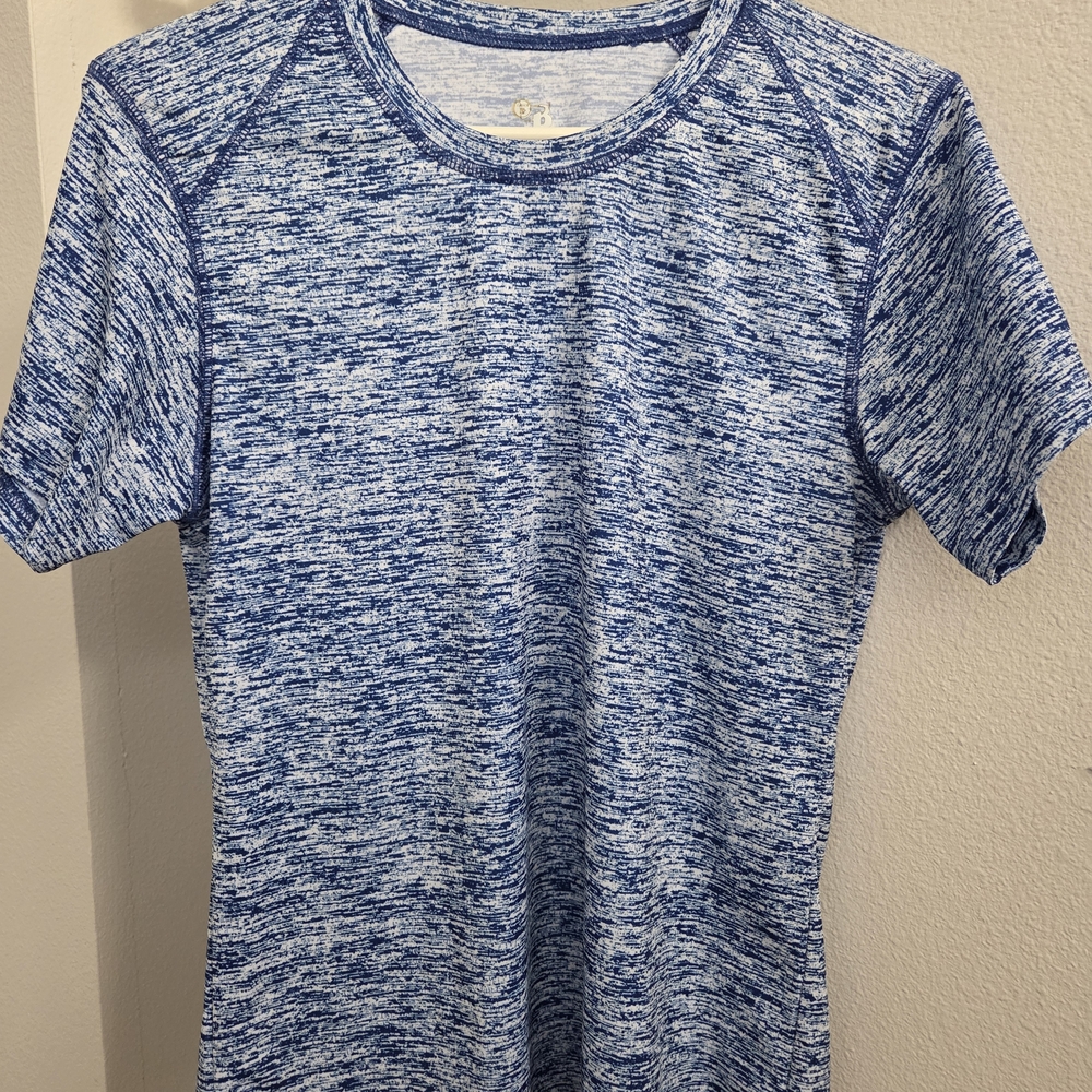 Women's Blue Short Sleeve Tee